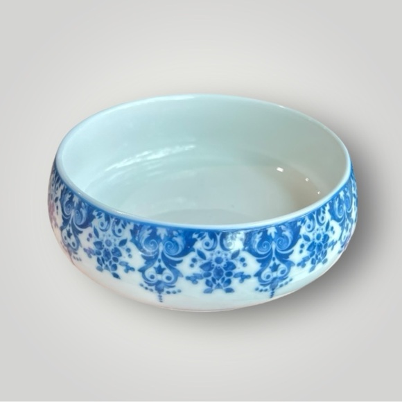 KLM Airlines DELFT Porcelain Blue & White Small 4 In Bowl By Marcel Wanders New - Picture 11 of 13